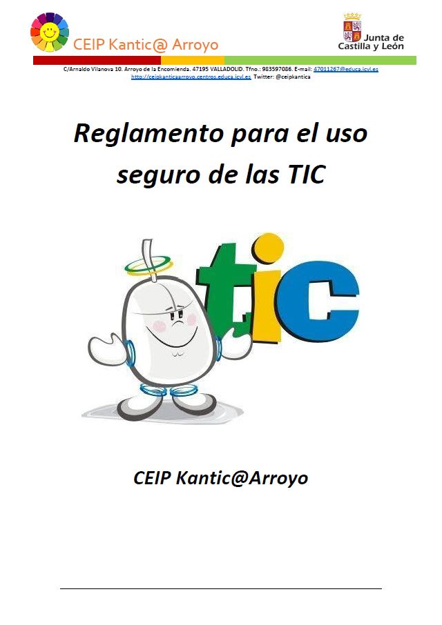 REGLAMENTO USO SEGURO DE LAS TIC